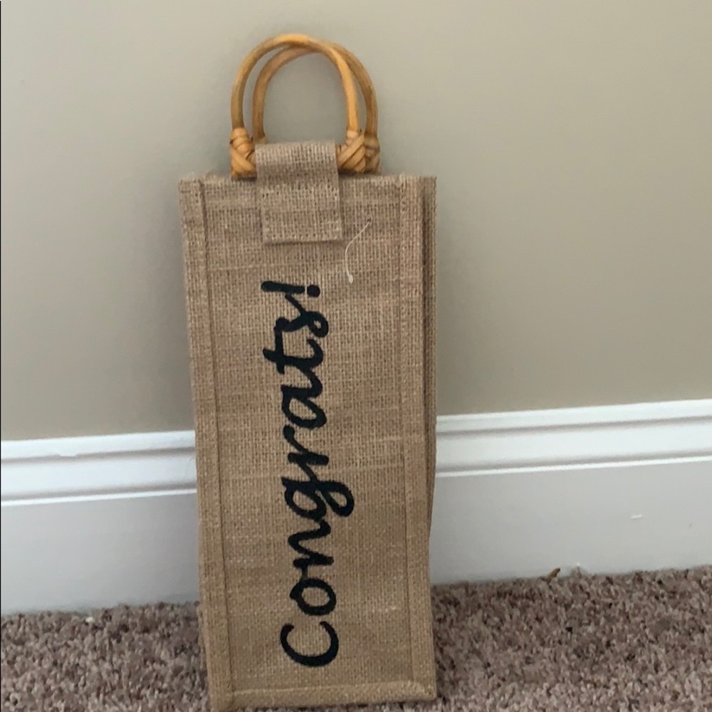 Burlap Gift Bag